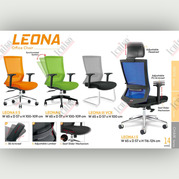 Ichiko Kursi Kantor LEONA